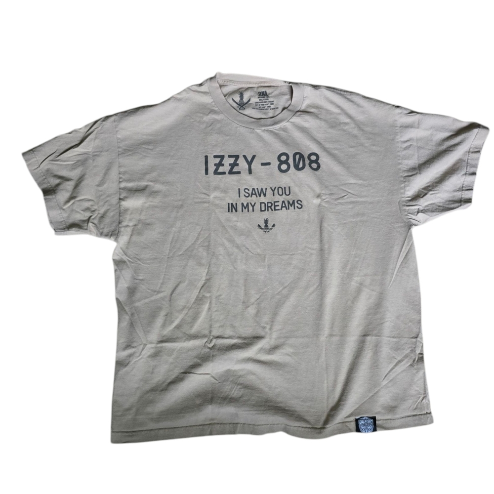 Farmers Market Hawaii Izzy 808 Size XXL Beige Graphic T-Shirt
